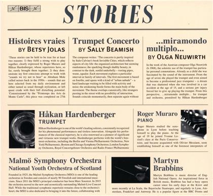 Betsy Jolas, Sally Beamish (*1956), Olga Neuwirth, Martyn Brabbins, Hakan Hardenberger, … - Stories - Histoires vraies, Trumpet Concerto, miramondo multiplo (SACD)