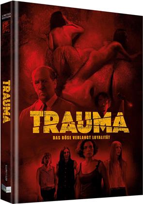 Trauma - Das Böse verlangt Loyalität (2017) (Cover B, Édition Limitée, Mediabook, Uncut, Blu-ray + DVD)