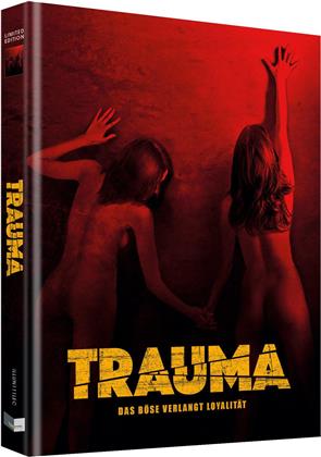 Trauma - Das Böse verlangt Loyalität (2017) (Cover C, Édition Limitée, Mediabook, Uncut, Blu-ray + DVD)