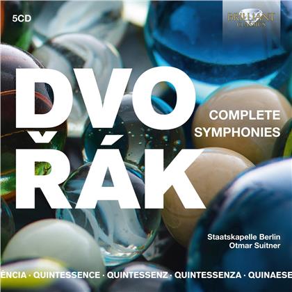 Antonin Dvorák (1841-1904), Otmar Suitner & Staatskapelle Berlin - Complete Symphonies (Quintessence, 5 CDs)