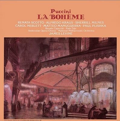 Giacomo Puccini (1858-1924), James Levine, Renata Scotto & Alfred Kraus - La Boheme (Japan Edition, Hybrid SACD + CD)