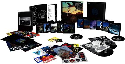 Pink Floyd - The Later Years (1987-2019) (Boxset, Sony Legacy, 5 CDs + 6 Blu-rays + 5 DVDs + 2 7" Singles + Buch)