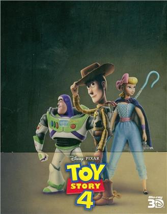 Toy Story 4 (2019) (Limited Edition, Steelbook, Blu-ray 3D + 2 Blu-rays)