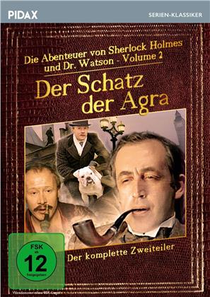 Die Abenteuer von Sherlock Holmes und Dr. Watson - Vol. 2 - Der Schatz der Agra - Der komplette Zweiteiler (Pidax Serien-Klassiker, 2 DVDs)