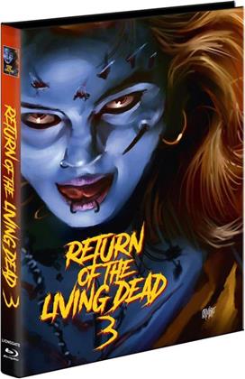 Return of the Living Dead 3 (1993) (Cover C, Limited Edition, Mediabook, Unrated, Blu-ray + 2 DVDs)