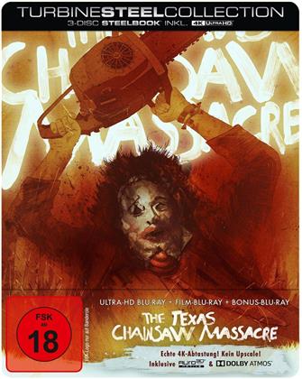 The Texas Chainsaw Massacre (1974) (Turbine Steel Collection, Limited Edition, Steelbook, 4K Ultra HD + 2 Blu-rays)