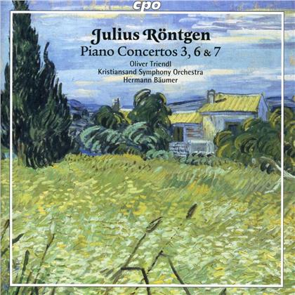 Julius Roentgen (1855-1932), Hermann Bäumer, Oliver Triendl & Kristiansand Symphony Orchestra - Piano Concertos 3, 6 & 7