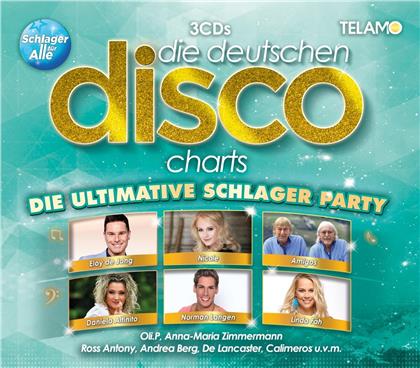 Die Deutsche Disco Charts: Die ultimative Schlager Party (3 CDs)