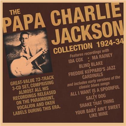 Papa Charlie Jackson - Collection 1924-34 (3 CDs)