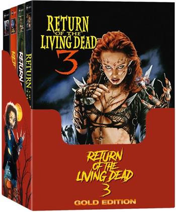 Return of the Living Dead 3 (1993) (Gold Edition, Cover A, Cover B, Cover C, Cover D, Mediabook, Unrated, 4 Blu-rays + 8 DVDs)