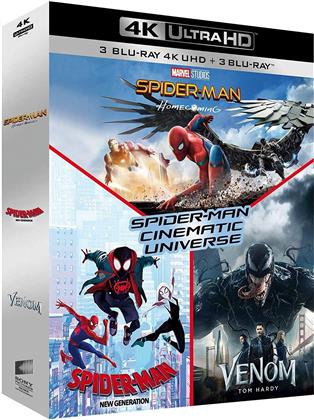 Spider-Man Cinematic Universe - Spider-Man: Homecoming / Spider-Man: New Generation / Venom (3 4K Ultra HDs + 3 Blu-rays)