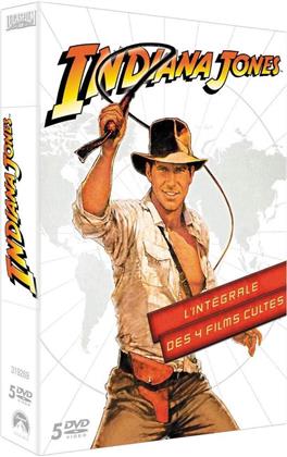 Indiana Jones - L'intégrale des 4 films cultes (5 DVDs)