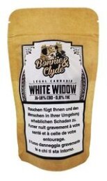 Bonnie & Clyde White Widow (10g) - Indoor (18% CBD 0.8% THC)