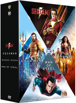 Shazam! / Aquaman / Wonder Woman / Man of Steel (4 DVD)