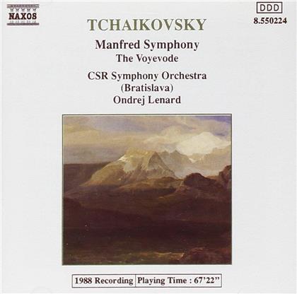 Ondrej Lenard, Peter Iljitsch Tschaikowsky (1840-1893) & CSR Symphony Orchestra - Manfred Symphony, The Voyevode - 1988 Recording