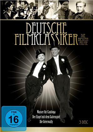 Deutsche Filmklassiker: Die besten Filme - Wasser für Canitoga / Der Engel mit dem Saitenspiel / Die Geierwally (n/b, 3 DVD)