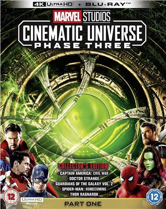 Marvel Studios Cinematic Universe - Phase 3 - Part 1 (5 4K Ultra HDs + 6 Blu-rays)