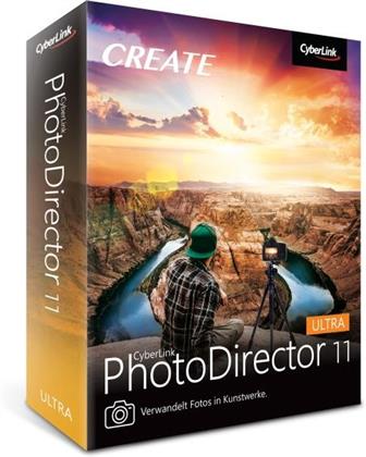 CyberLink PhotoDirector 11 Ultra Leistungsstarke Fotobearbeitung Lebenslange Lizenz BOX Windows
