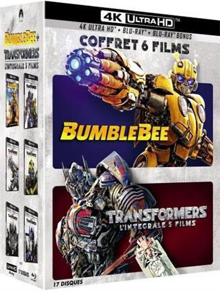 Transformers - L'intégrale 5 films + Bumblebee (6 4K Ultra HDs + 7 Blu-rays)