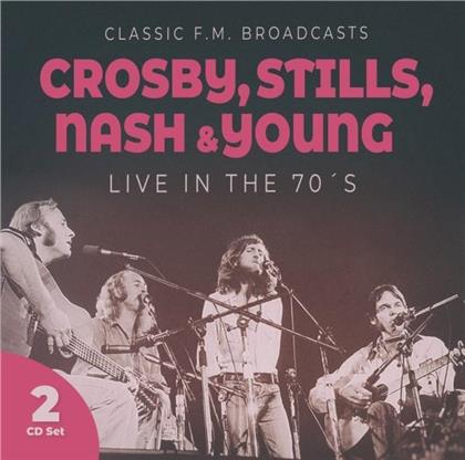 Crosby Stills Nash & Young - Live In The 70's (2 CDs)