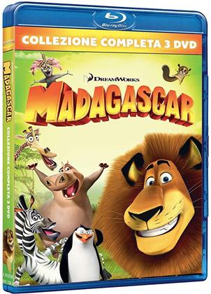 Madagascar (Complete Collection, 3 Blu-rays)