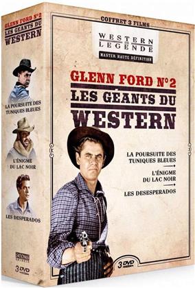 Glenn Ford N°2 - Les géants du Western - La poursuite des Tuniques Bleues / L’énigme du Lac Noir / Les Desperados (3 DVDs)