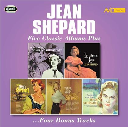 Jean Shepard - Five Classic Albums Plus (2019 Reissue, Boxset, 2 CDs)