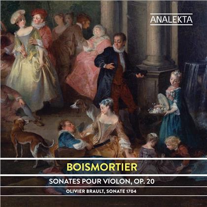 Joseph Bodin de Boismortier (1691-1755), Olivier Brault, Mélisande Corriveau & Dorothea Ventura - Sonates Pour Violin Op.20