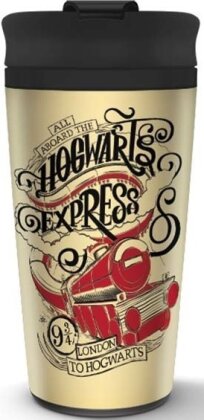Harry Potter: Hogwarts Express - Reisebecher Metall [425 ml]