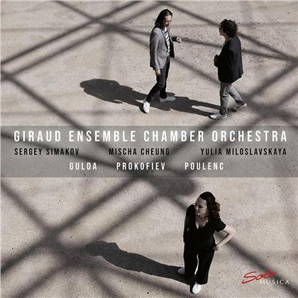 Giraud Ensemble Chamber Orchestra, Friedrich Gulda (1930-2000), Serge Prokofieff (1891-1953) & Francis Poulenc (1899-1963) - Gulda - Prokofiev - Poulenc