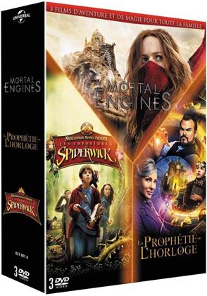 Mortal Engines / La prophétie de l'horloge / Les chroniques de Spiderwick (3 DVDs)