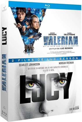 Valérian et la Cité des Mille Planètes (2017) / Lucy (2014) (2 Blu-rays)