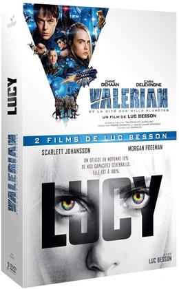 Valérian et la Cité des Mille Planètes (2017) / Lucy (2014) (2 DVD)