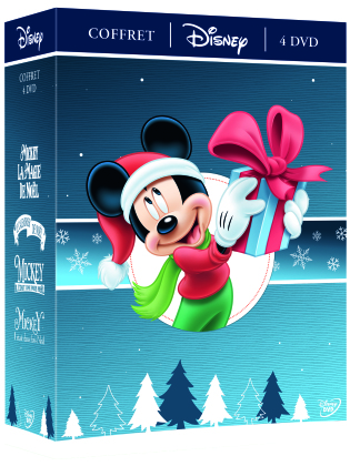 Coffret Disney Noël - Mickey et la magie de Noël / Le calendrier de Noël / Il était une fois Noël / Il était deux fois Noël (4 DVD)