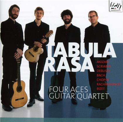 Four Aces Guitar Quartet, Wolfgang Amadeus Mozart (1756-1791), Alexander Scriabin (1872-1915), Claude Debussy (1862-1918), … - Tabula Rasa