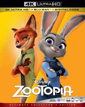 Zootopia (2016) (Ultimate Collector's Edition, 4K Ultra HD + Blu-ray)