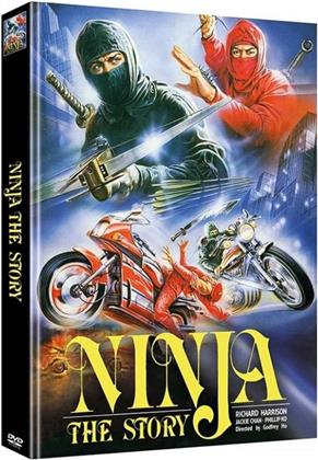 Ninja - The Story (1986) (Cover B, Limited Edition, Mediabook, Uncut, 2 DVDs)