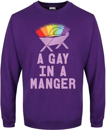 A Gay In A Manger - Christmas Jumper