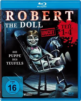 Robert the Doll - Teil 1-4 (Uncut, 4 Blu-rays)
