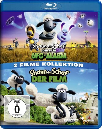 Shaun das Schaf - Der Film (2015) / Shaun das Schaf - Der Film - Ufo-Alarm (2 Blu-ray)