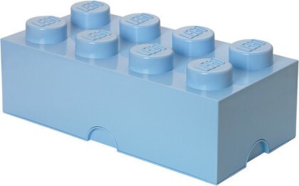 Room Copenhagen - Lego Storage Brick 8 Knobs Light Royal Blue