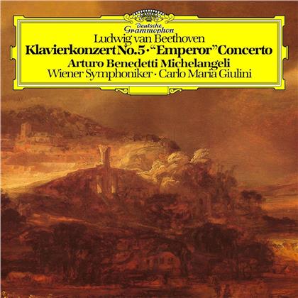 Arturo Benedetti Michelangeli & Ludwig van Beethoven (1770-1827) - Piano Concertop 5 (LP)