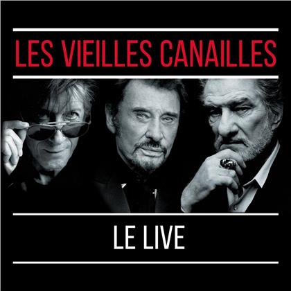 Jacques Dutronc, Johnny Hallyday & Eddy Mitchell - Les Vieilles Canailles:Le Live (3 LPs)