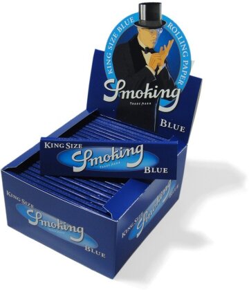 Smoking Blue Kingsize Box - 50 Booklets