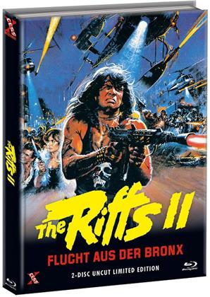 The Riffs 2 - Flucht aus der Bronx (1983) (Cover C, Limited Edition, Mediabook, Uncut, Blu-ray + DVD)