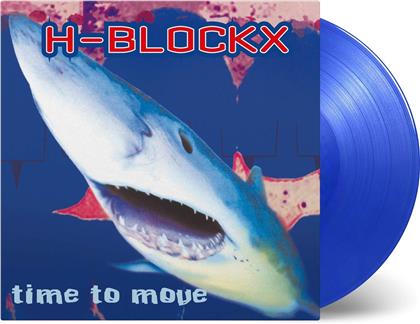 H-Blockx - Time To Move (Music On Vinyl, 2019 Reissue, 25th Anniversary Edition, Limited Edition, Transparent Blue Vinyl, LP)