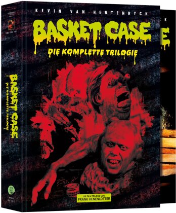 Basket Case 1-3 - Die komplette Trilogie (Schuber, Poster, Limited Edition, Mediabook, 4 Blu-rays + 4 DVDs)