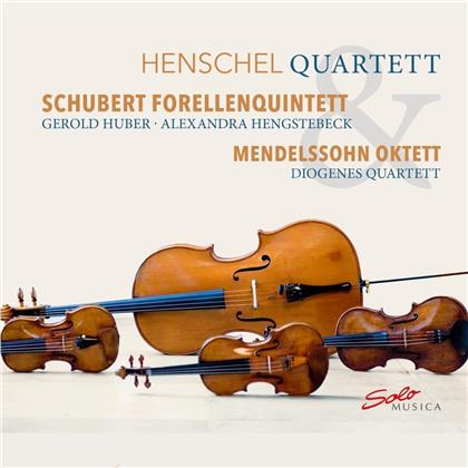 Henschel Quartett, Diogenes Quartett, Franz Schubert (1797-1828) & Felix Mendelssohn-Bartholdy (1809-1847) - Forellenquintett / Oktett