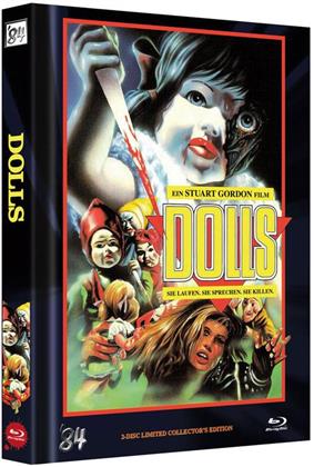 Dolls (1987) (Cover C, Limited Collector's Edition, Mediabook, Uncut, Blu-ray + DVD)