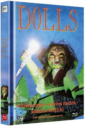 Dolls (1987) (Cover B, Limited Collector's Edition, Mediabook, Uncut, Blu-ray + DVD)